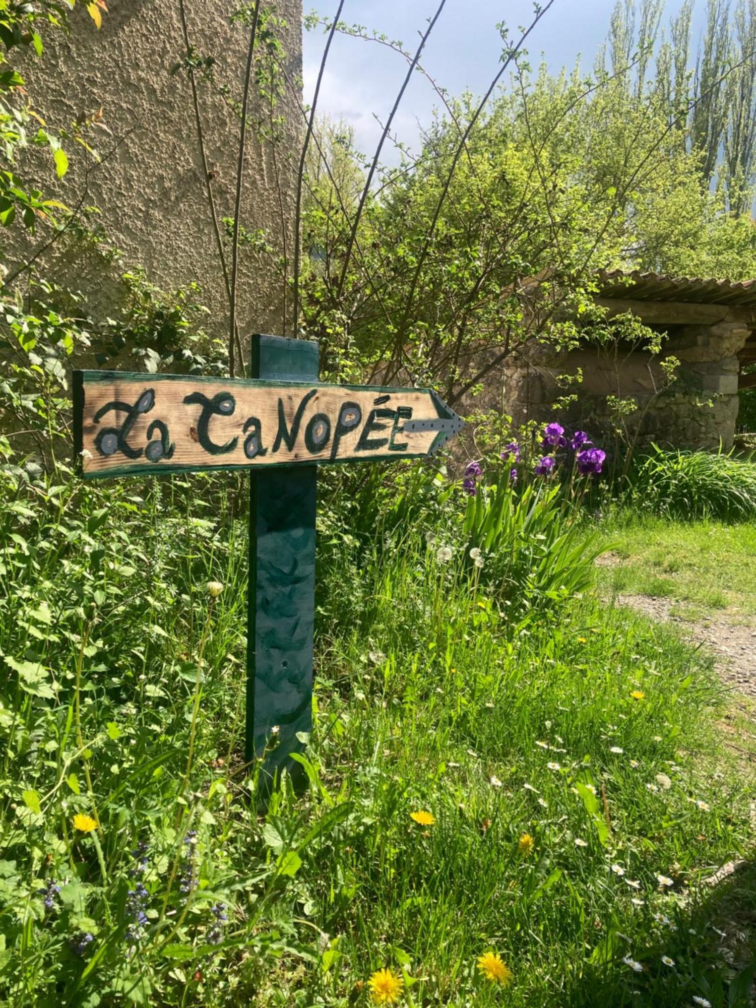 La Canopée Barret-sur-Meouge Exterior foto